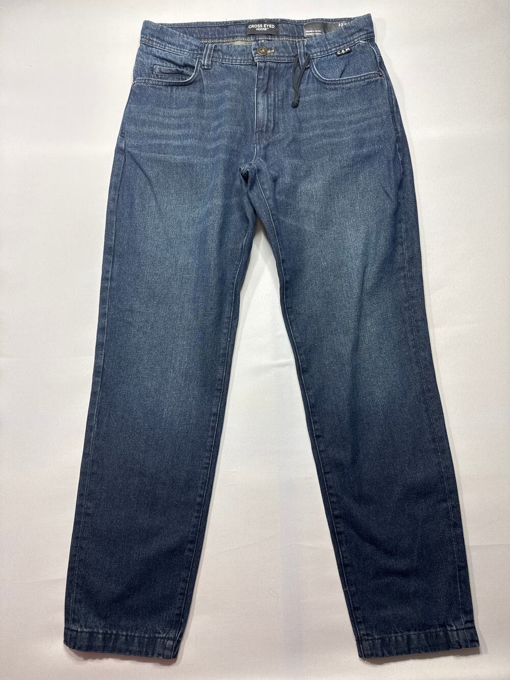 Cross Eyed Moose‎ Men's Tapered Leg Blue Denim Jeans - Size 32x32